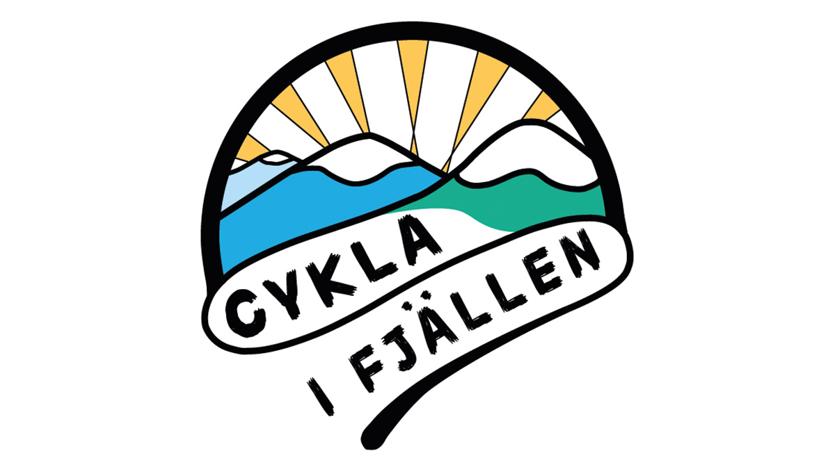 Logotyp - Cykla i fjällen