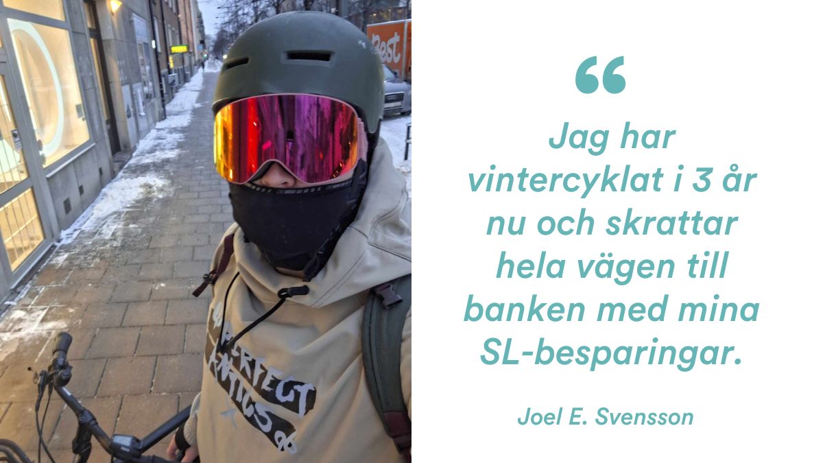 Tips från vintercyklisten Joel E. Svensson 2024