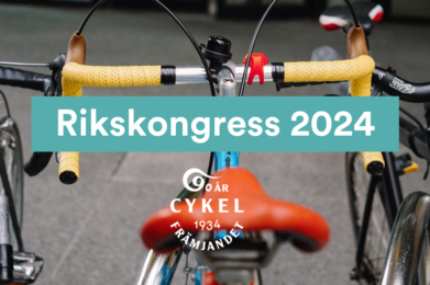 Välkommen på Cykelfrämjandets rikskongress 2024