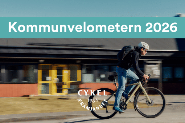 Cykelfrämjandets Kommunvelometer 2025 - nyhet 17 september 2025