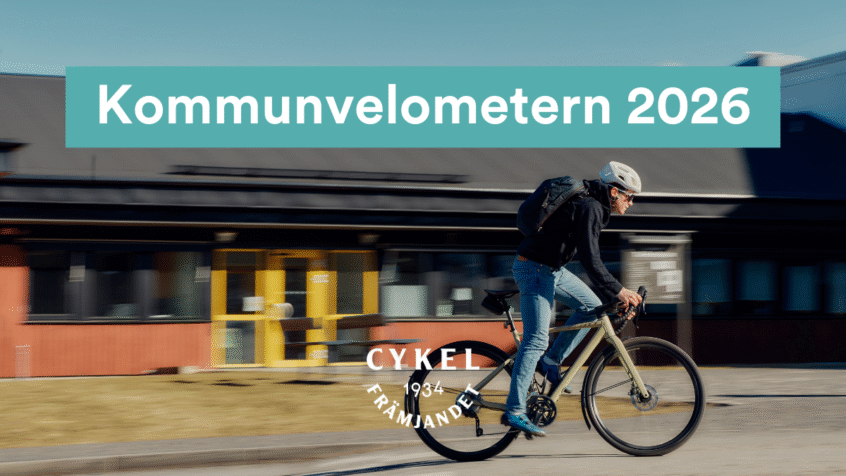 Cykelfrämjandets Kommunvelometer 2025 - nyhet 17 september 2025