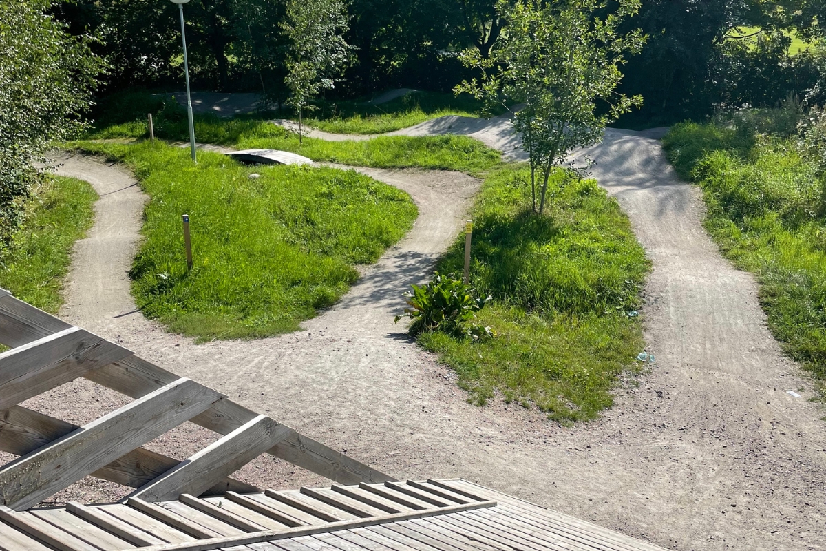 Cykellekplatser i Sverige