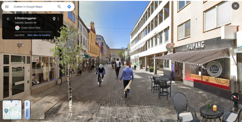 Drottninggatan som gågata.
